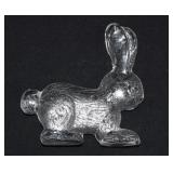 Kosta Boda Crystal Rabbit Art Glass Figurine