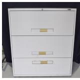 Global 3-Drawer Lateral File Cabinet with Keys
