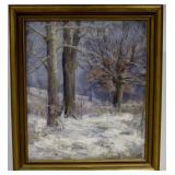 Antique 1912 Albert C. Fauley Oil Painting 1912