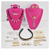 Vintage Costume Jewelry & Hair Accessories