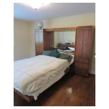 MCM Wall Unit Bedroom Set & Longboy Dresser