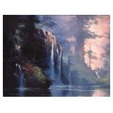 James Coleman Waterfall at Twilight Ltd. Ed. Print
