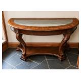 Traditional Demi-Lune  Console / Hall Table