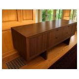 Contemporary Ribbed Front Buffet / Credenza