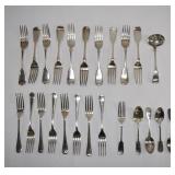 Assorted Silver Plate Flatware