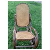 Bentwood Cane Seat Rocking Chair