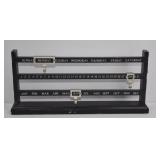 Vintage Perpetual Desktop Calendar
