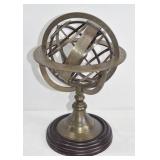 Brass Armillary Sphere / Celestial Globe 11'h