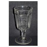 McKee Glass Co. EAPG ï¿½Deer & Pineï¿½ Goblet
