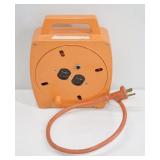Fleck Mfg. Co. Retractable Extension Cord Reel