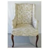 Contemporary Wingback Accent Chair