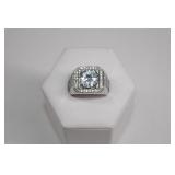 Sterling Silver Men's Ring Size 8