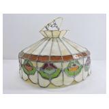 Vintage Stained Glass Hanging Lamp Shade