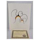 Clemence Wescoupe ï¿½Securityï¿½ Ltd. Ed Serigraph