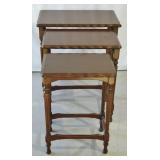Set of Three Traditional Nesting Tables