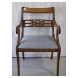 Hepplewhite Style Open Armchair