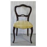 Mahogany Balloon Back Side Chair