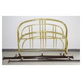 Brass-Plated Metal Bed Frame ï¿½ Full/Double Size