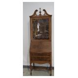Vintage Secretary Bookcase / Cabinet