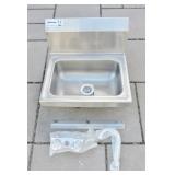 Omcan Stainless Steel Hand Sink w/Faucet