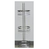 3-Tier Chrome Bathroom Storage Stand