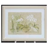 Lori Blum ï¿½ Large Framed Orchid Floral Print