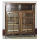 Antique French Provincial Display Cabinet