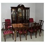 Ethan Allen Dining Set & China Cabinet