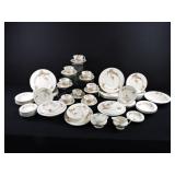 73pcs Myott Staffordshire Sunburst Dinner Service