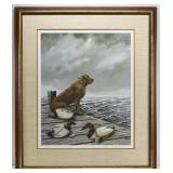 Burton Moore The Wind Called His Name Lithograph