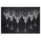 Set of 6 Davinci Crystal Wine Glasses