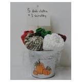 5 Dish Cloths and a Scrubby by Crafty Creations