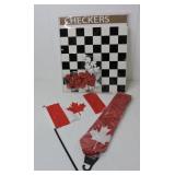 Canadianna Grouping - Flag, Tie, Checkers