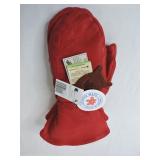 Deerskin Gauntlet Mittens, Eric Parnell, Size XL
