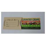 $50 Gift Certificate from Country Crops, Erin
