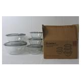 Cuiselect Graduated Glass Mixing Bowls Set - 5pc