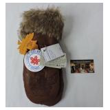 Buffalo Hide Embossed Mittens Size L