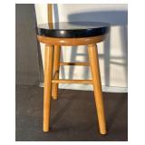 Wood stool with removeable heavy marble slab-13ï¿½