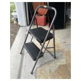 Metal 2 step folding stool