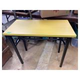 folding Metal framed table/ desk-32x16x29ï¿½ tall