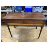 Old desk with 2 small drawers-38x19x28ï¿½ tall