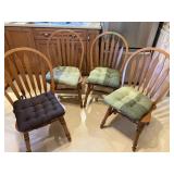 Four Roxton chairs
