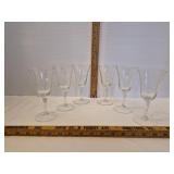 Cornflower Wine Glasses x 6