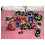 Toy Cars and Action Figures