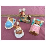 Bunny Figurines