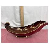 Carlton Ware Rouge Royale Leaf Dish