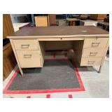 Metal Desk with Laminate Top