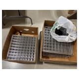 Metal Shelving Pieces with Connectors