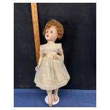 Composition Doll with Curly Hair