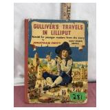 Gulliver's Travels in Lilliput Hardcover Book -